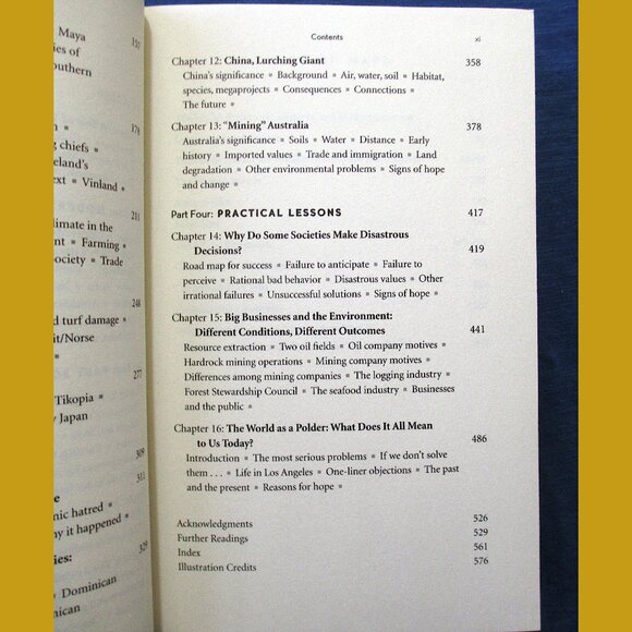 Book - Collapse: How Societies Choose to Fail or Succeed, by Jared Diamond - Picture 9 of 15